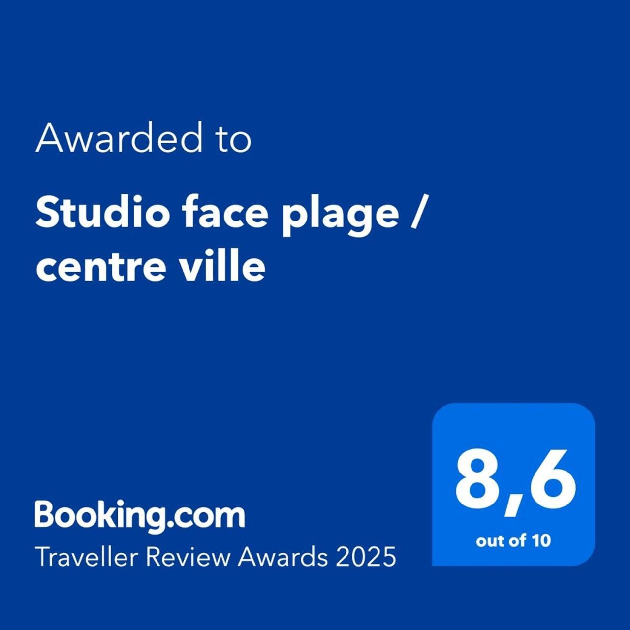 Studio Face Plage / Centre Ville Arcachon Exteriör bild